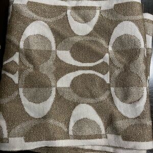 Coach scarf and gloves